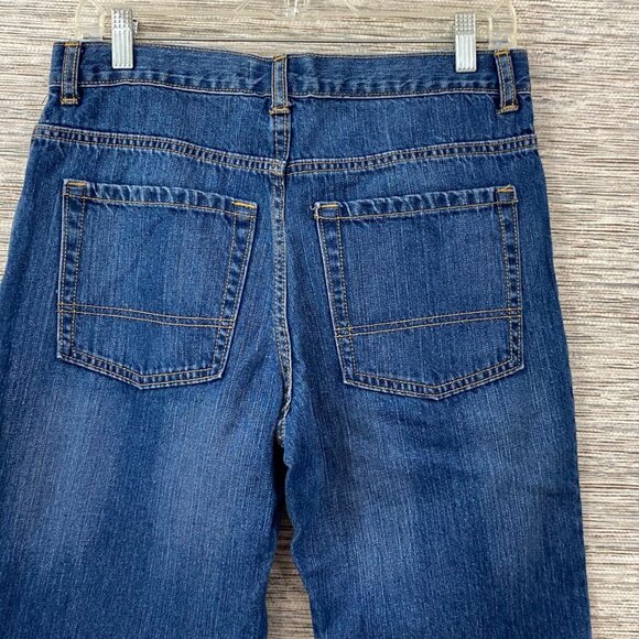 Straight Leg Classic Fit Blue Denim Jeans Size 18 FALL SALE - Picture 3 of 7